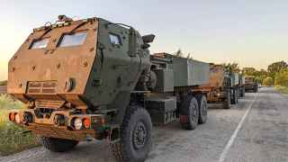 Пусковые установки ракетных систем залпового огня HIMARS в Украине