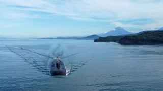 Подводная лодка Тихоокеанского флота.
